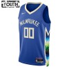 Camiseta Niños Milwaukee Bucks Personalizadas 2022-23 Nike City Edition Swingman